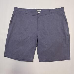 Peter Millar Shorts Mens 44 Blue Golf Chino Stretch Performance Lightweight